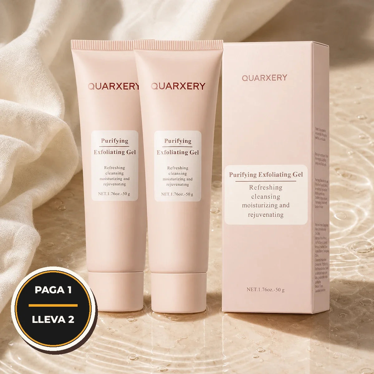 Quarxery Gel Exfoliante 2x1 Jenbella