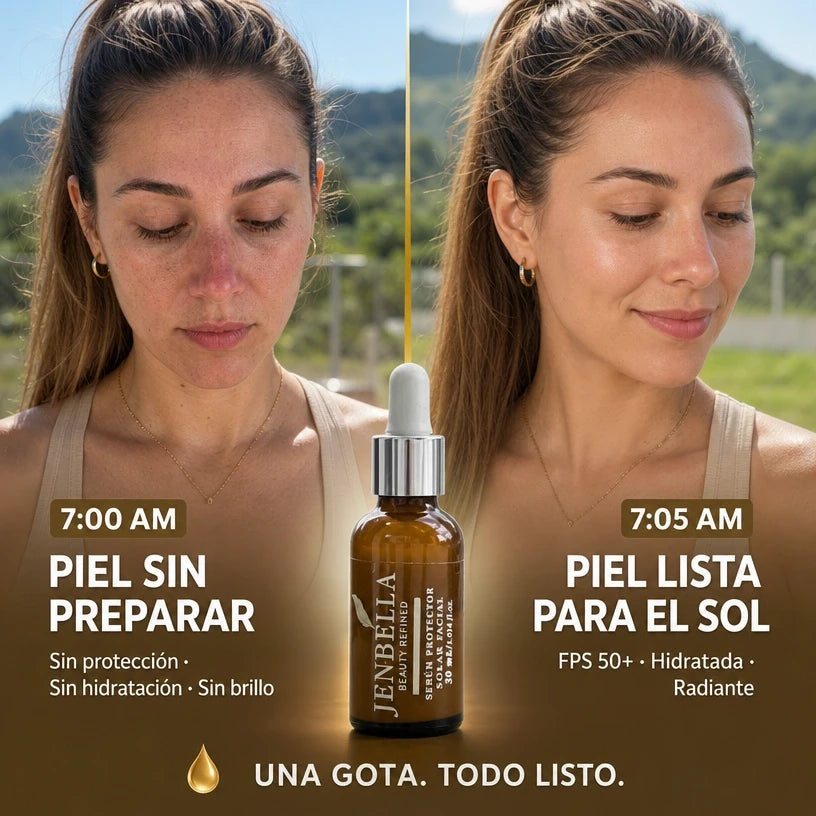 JENBELLA™ | Tu Piel Lista Para El Sol En Solo Una Gota