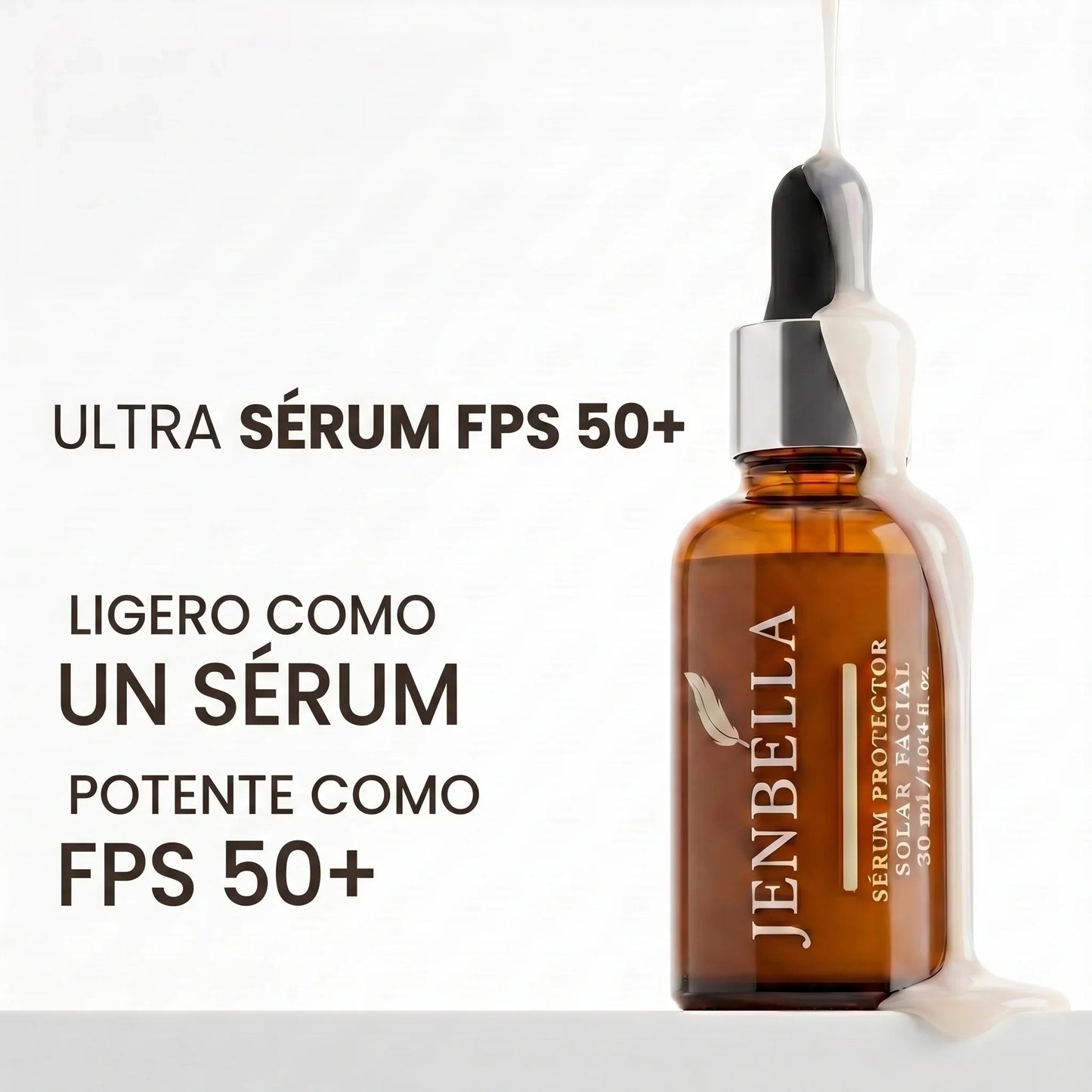 Jenbella Ultra Serum SPF50+ “Niacinamida + Aloe Vera + Vitamina E”