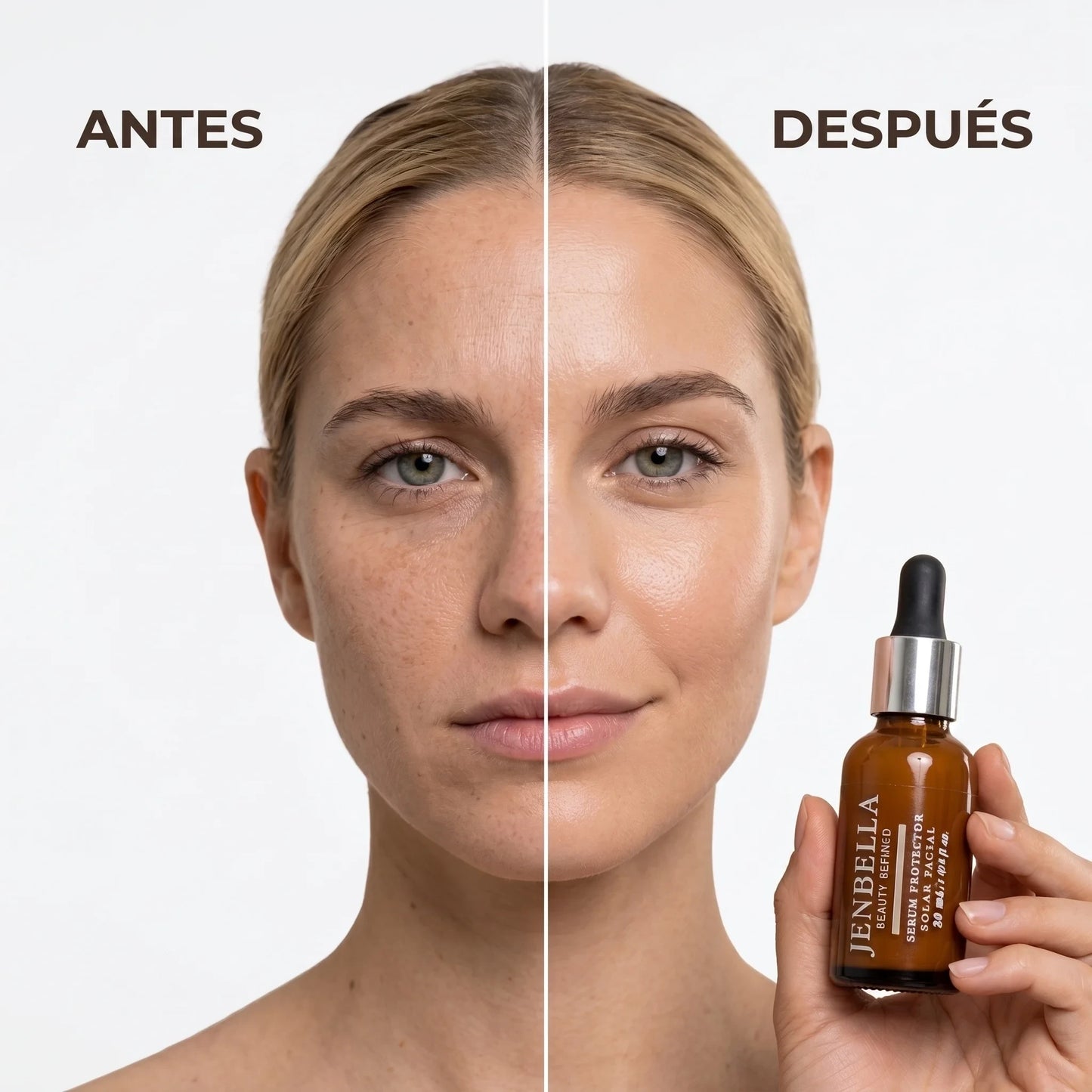 Jenbella Ultra Serum SPF50+ “Niacinamida + Aloe Vera + Vitamina E”